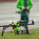 Imagen para el artículo titulado ¿Qué ocurre si un dron es absorbido por el motor de un avión?